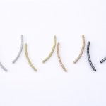 Ασημένια Σκουλαρίκια Ear Climber- Zircon