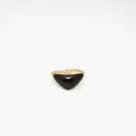 Ασημένιο Δαχτυλίδι Votsalo 1- Μαύρο