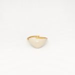 Ασημένιο Δαχτυλίδι Votsalo 1- Λευκό Arctic