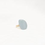 Ασημένιο Δαχτυλίδι Votsalo 5- Σμάλτο Γκρι