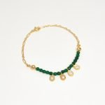 Ασημένιο Βραχιόλι Alexandroupoli-Green