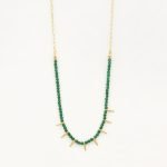 Ασημένιο Κολιέ Xanthi-Green