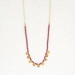 Ασημένιο Κολιέ Exinos-Red