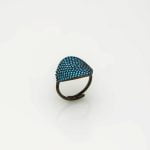 Ασημένιο Δαχτυλίδι Elegant-8 Light blue