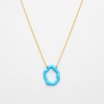 Ασημένιο Κολιέ Cloud- Σμάλτο Airy Blue