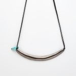 Ασημένιο Κολιέ Summer Smile- Black