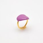 Ασημένιο Δαχτυλίδι Votsalo 03- Σμάλτο Spring Crocus