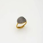 Ασημένιο Δαχτυλίδι Elegant-3 White