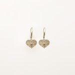 Ασημένιο Σκουλαρίκια Hard Heart- Hoops- Silver