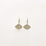 Ασημένιο Σκουλαρίκια Hard Eye- Hoops- Silver