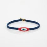 Ασημένιο Βραχιόλι Big Eye- Σμάλτο Cherry Tomato