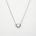 Ασημένιο Κολιέ "Kardia mou" - Silver