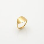 Ασημένιο Δαχτυλίδι Votsalo- 02 Gold