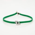 Ασημένιο Γούρι Βραχιόλι Φίδι