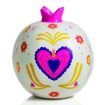 Κεραμικό Ρόδι- Γούρι 2025-8