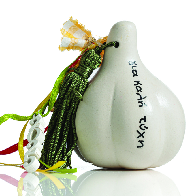 Κεραμικό Σκόρδο Γούρι 2025-3