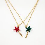 Ασημένιο Γούρι Κολιέ Magic Star