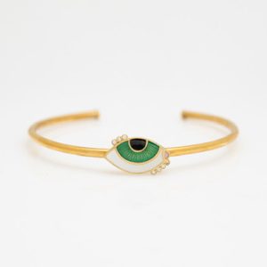 "Icon Eye" Elegant Χειροπέδα Ασήμι 925