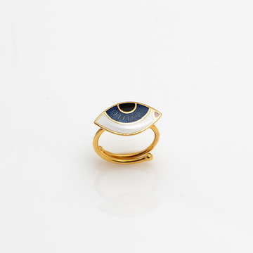 "Icon Eye" Δαχτυλίδι Ασήμι 925