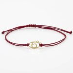 "The Eye" Elegant Ασημένιο Γούρι Βραχιόλι 2026