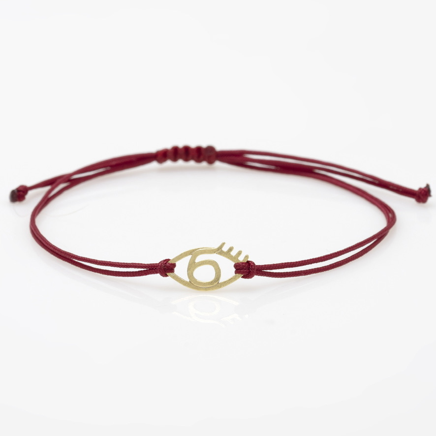 "The Eye" Elegant Ασημένιο Γούρι Βραχιόλι 2026