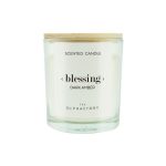 Dark Amber Φυτικό αρωματικό κερί με καπάκι 200gr