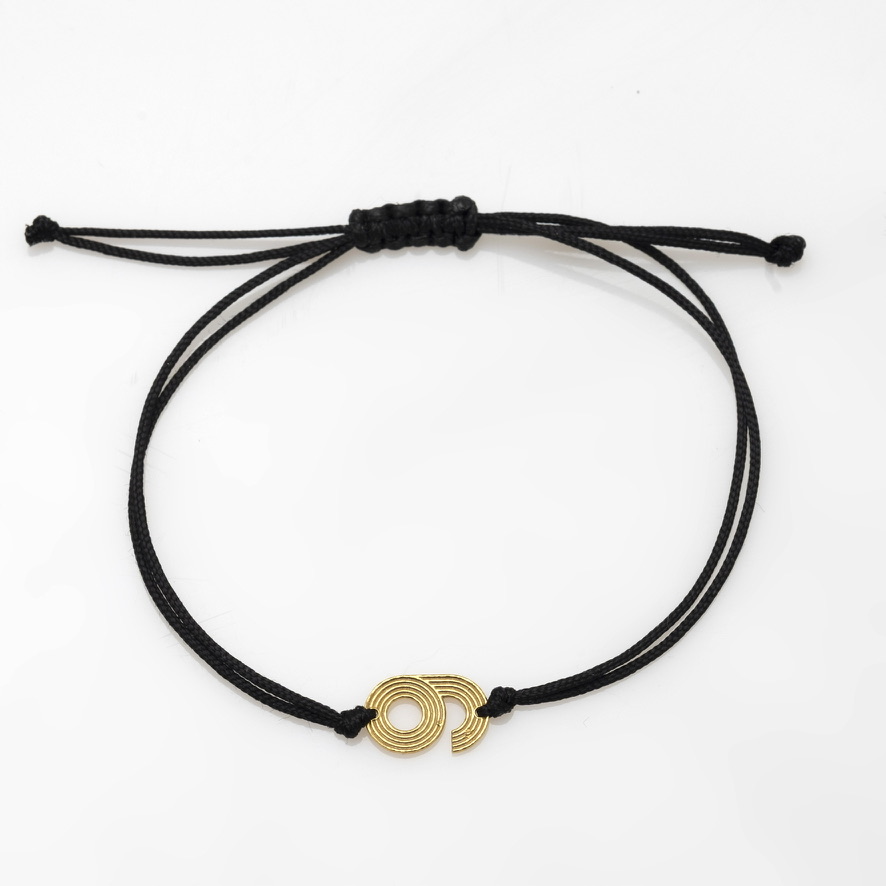 "6" Ασημένιο Γούρι Βραχιόλι 2026