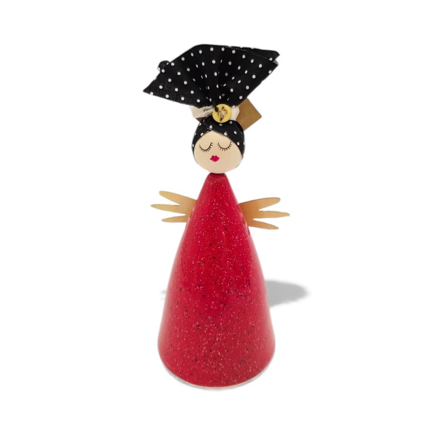 Αγγελάκι Κεραμικό Μεγάλο – Γούρι 2026