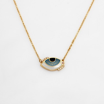 "Icon Eye" Elegant Κολίε Ασήμι 925