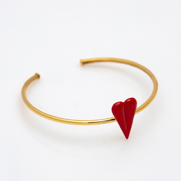 "Candy Heart" Χειροπέδα Ασήμι 925