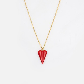 "Candy Heart" Κολιέ Ασήμι 925