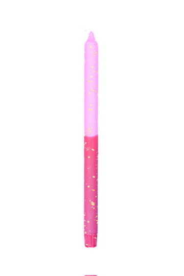 "Cotton Candy Long Confetti" Easter Candle