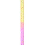 "Yellow/ Pink Long Confetti" Easter Candle